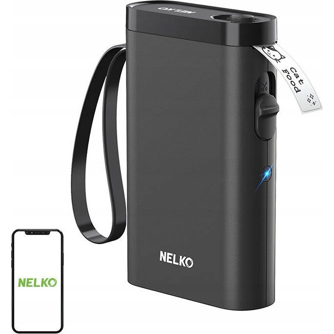 Nelko Thermal Label Printer P21 (Black) (48154-0)