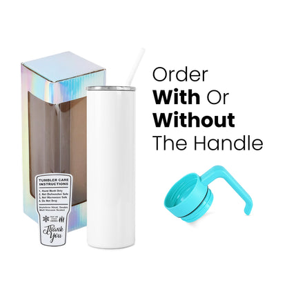 20oz Skinny Sublimation Tumbler