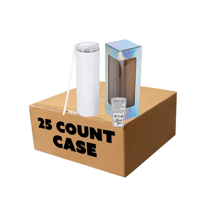 30oz Skinny Sublimation Tumbler