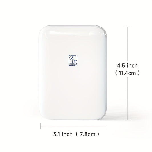 NNETM Wireless Portable Photo Printer Mini Color Printer for iOS/Android