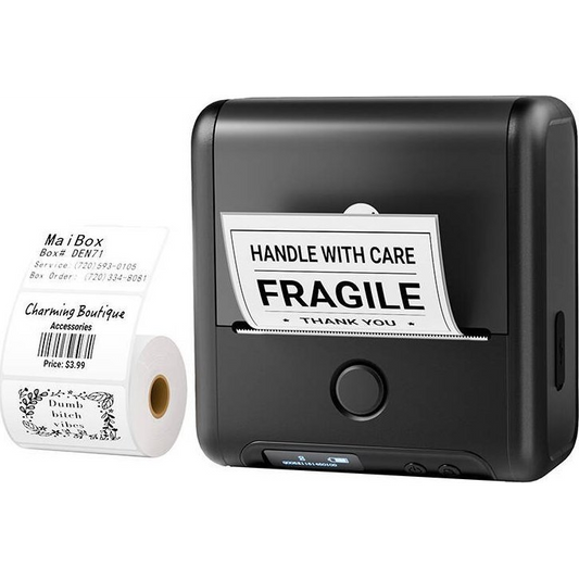 Portable label printer Phomemo M200 (Black) (48638-0)