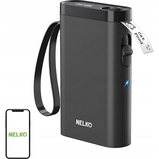 Nelko Thermal Label Printer P21 (Black) (48154-0)