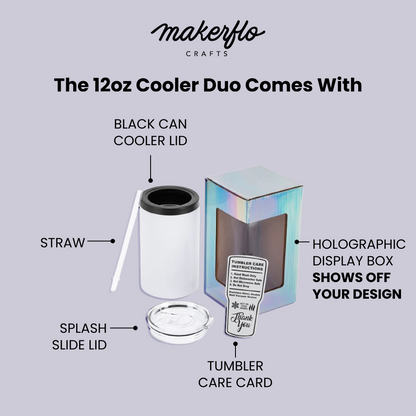 12oz Thick Sublimation Duozie