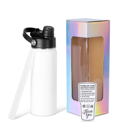 18oz Sublimation Hydro Water Bottle