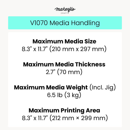 Epson V1070 UV Printer