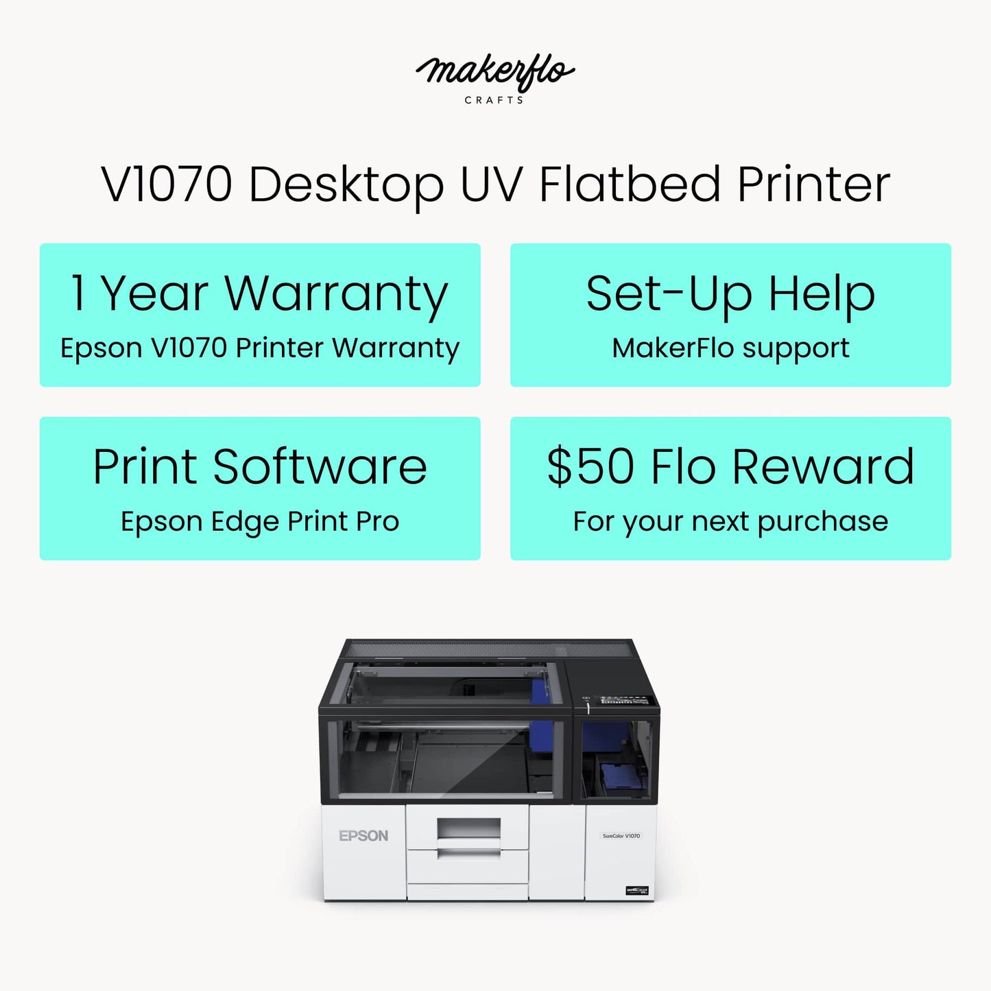 Epson V1070 UV Printer