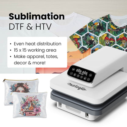 Flat Heat Press 15 x 15