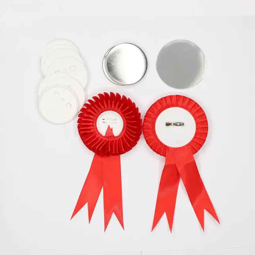 DIY Rosette kit 58mm(2.28) Red